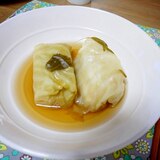 鶏・豆腐団子のロールキャベツ